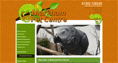 Desktop Screenshot of markhampets.co.uk